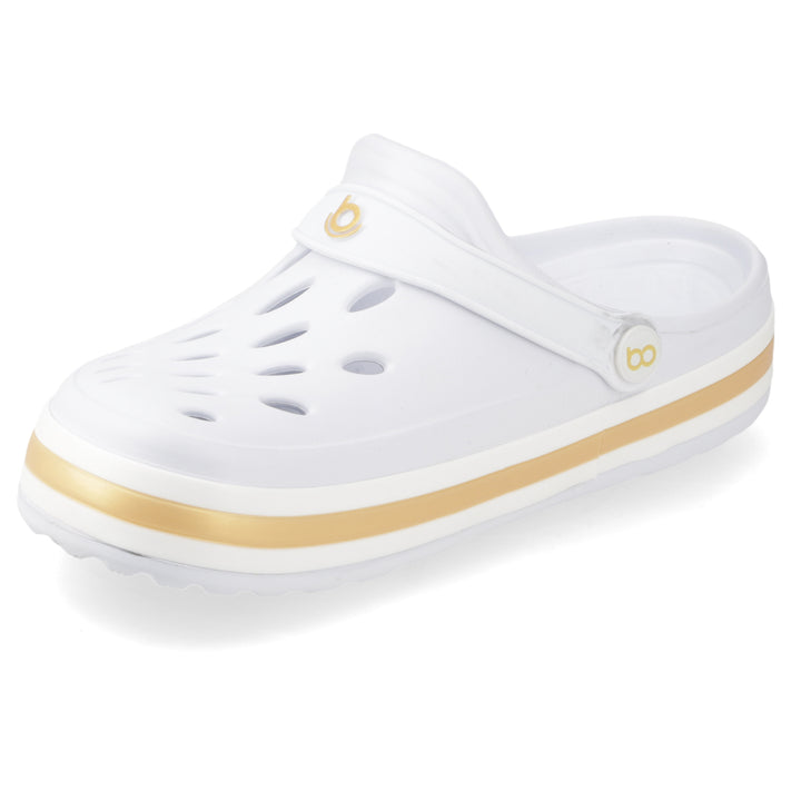 Sandalia Star Blanco/ Dorado