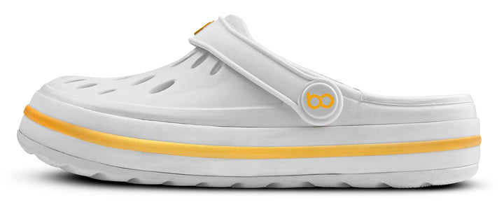 Sandalia Star Blanco/ Dorado - vista lateral