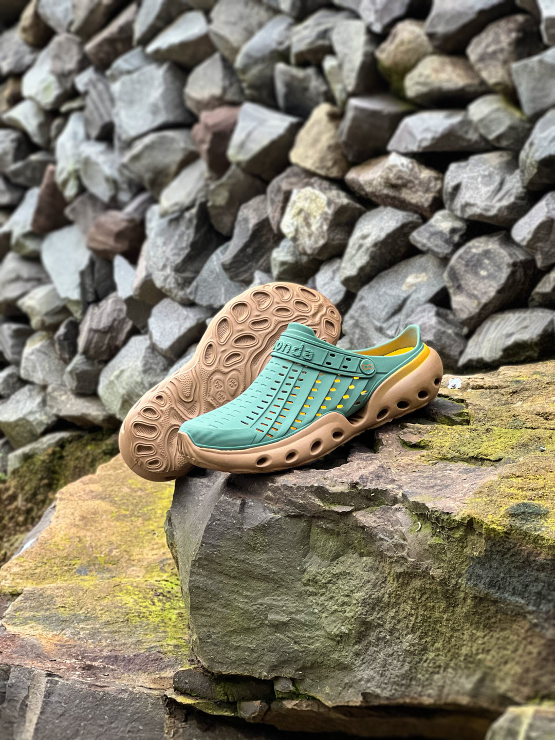 Sandalia Flow Selva/ Crepe - vista 2