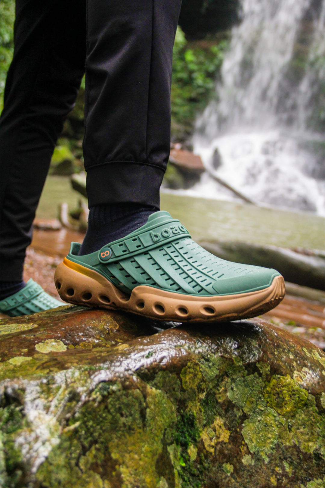 Sandalia Flow Selva/ Crepe - vista 3