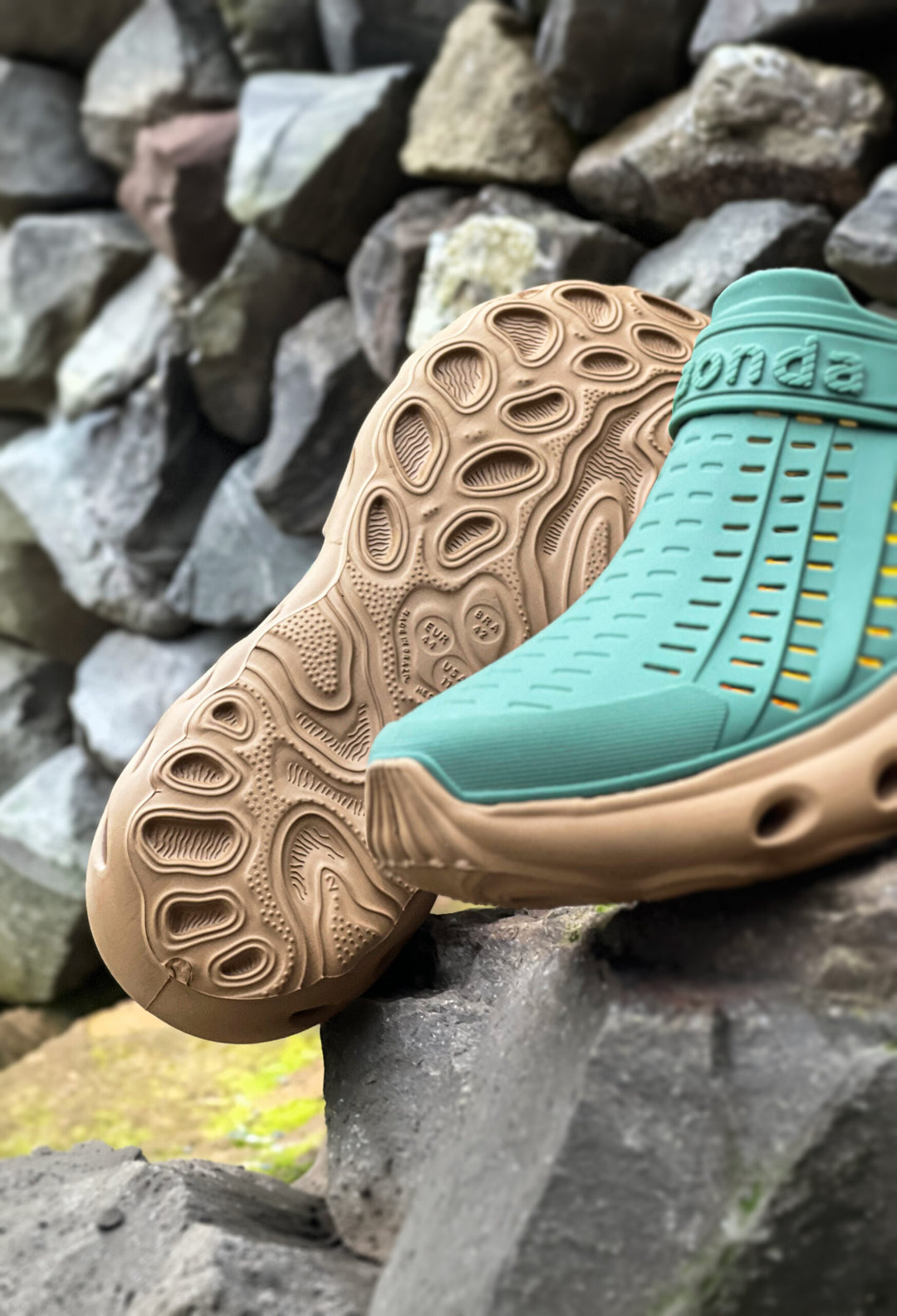 Sandalia Flow Selva/ Crepe - vista 5