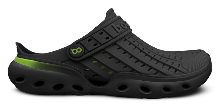 Sandalia Flow Negro/ Negro - vista lateral
