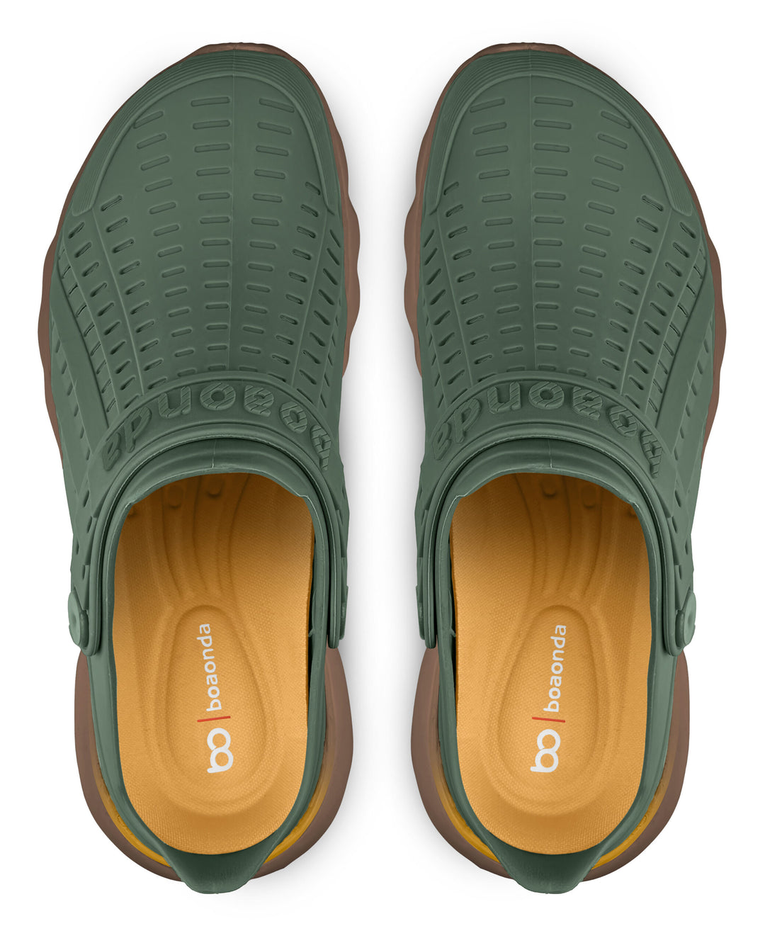 Sandalia Flow Selva/ Crepe - vista superior