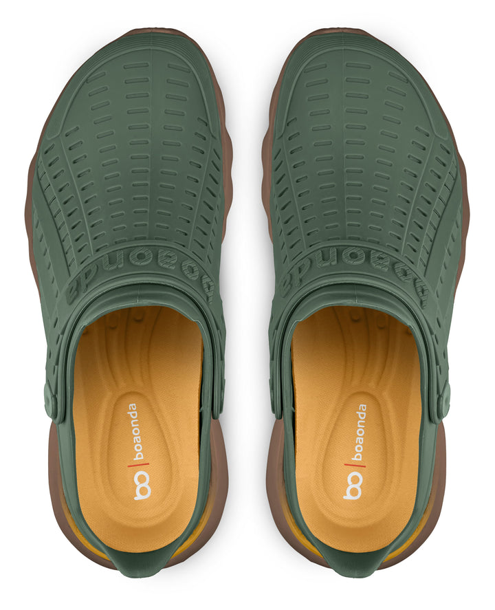 Sandalia Flow Selva/ Crepe - vista superior