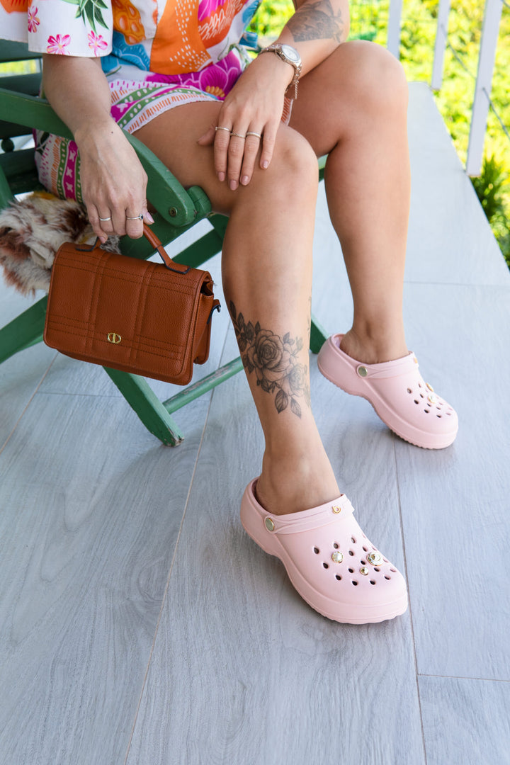 Sandalia Bella Rose Nude/ Dorado - vista 2