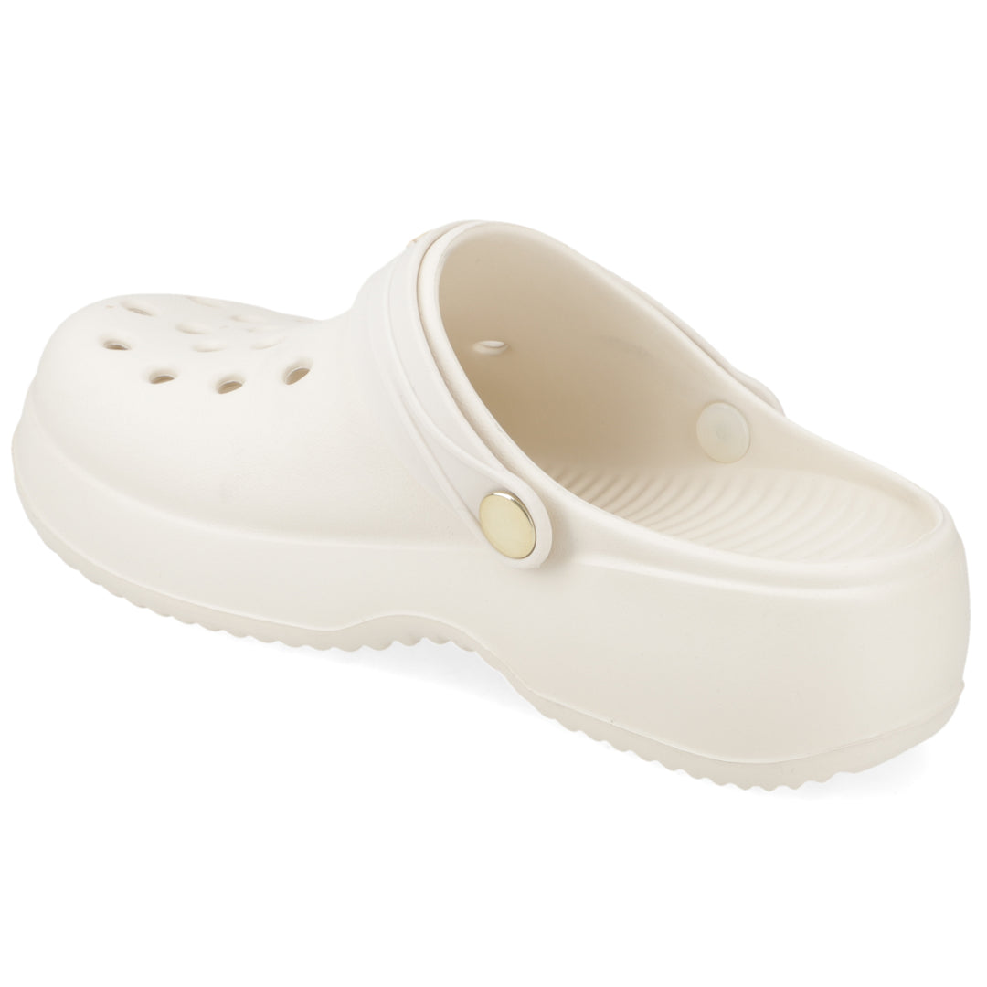 Sandalia Bella Off White/ Dorado