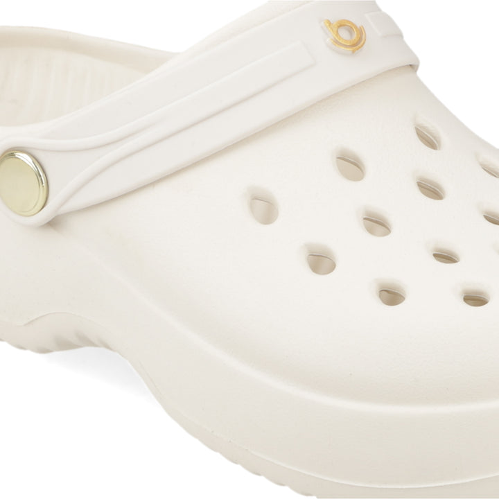 Sandalia Bella Off White/ Dorado