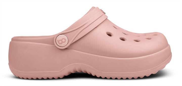 Sandalia Bella Rose Nude - vista lateral